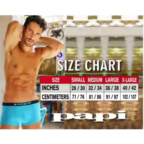 Papi Rib Jockstrap Blue XL Extra Large - Picture 6 of 9